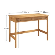 Mesa de Estudo Freijó Rattan: Minimalismo e Qualidade - imagem 2