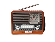 Rádio Retrô Vintage Bronze Bluetooth AM/FM: Qualidade Premium e Estilo Único - imagem 3