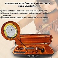 Violino Eagle VK544 4/4: Som e Qualidade! - imagem 2
