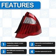 Farol Traseiro Direito Ford Fusion 2010-2012 Halógeno - Qualidade e Segurança - imagem 4