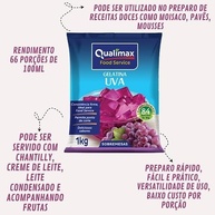 Gelatina Uva Qualimax - imagem 4