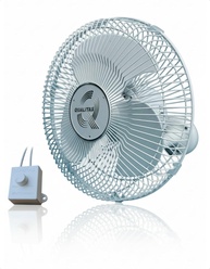 Ventilador de Parede 30cm Oscilante Branco Q300P Qualitas - Bivolt Silencioso - imagem 1