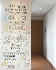 Adesivo Vinil Branco Lousa Chalkboard 5m x 50cm - Escreva com Giz em Qualquer Superfície - imagem 3