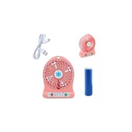 Mini Ventilador Recarregável USB Portátil Rosa - Potente e Compacto para Qualquer Ambiente - imagem 2