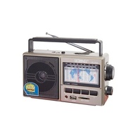 Rádio Portátil Analógico AM/FM/SW 9 Bandas Le-604: Som em Qualquer Lugar! - imagem 3