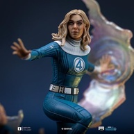 Estátua Colecionável Invisible Woman e Franklin - Quarteto Fantástico - Iron Studios Escala 1/10 - imagem 4