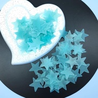 Adesivos de Estrelas que Brilham no Escuro - 100 Peças para Decoração de Quarto Infantil e Teto - imagem 1