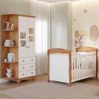Quarto Bebê Completo: Berço & Guarda-Roupa - imagem 1