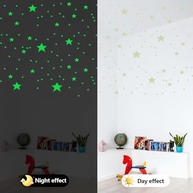 633 Adesivos de Estrelas que Brilham no Escuro - Decore seu Quarto com um Céu Estrelado Realista - imagem 5