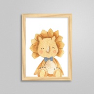 Kit de Quadros Dinossauros para Quarto Infantil - 4 Quadros Decorativos em Alta Definição - imagem 3