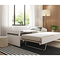 Bicama 90x190cm em Madeira Maciça Double Yescasa: Prática e Estilo no Quarto - imagem 2