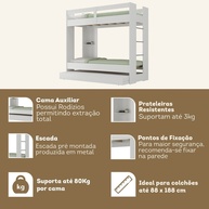 Treliche Solteiro Nassau: Otimize o Quarto! - imagem 2