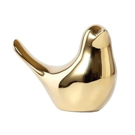 Estátuas Pequenas de Pássaros Dourados - Ornamentos Decorativos Modernos para Sala e Quarto - imagem 2