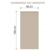 Adesivo Decorativo Infantil Lavável - Estilo Cerca Ripado | Ideal para Quarto, Escola e Brinquedoteca - imagem 3