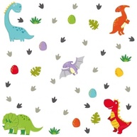 Adesivo de Parede Dinossauro Infantil Lavável - Seguro e Criativo para Quarto de Criança - imagem 4
