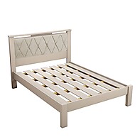 Cama Casal Alaska Off White: Elegância e Conforto para o Seu Quarto - imagem 2