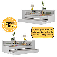 Bicama com Baú Branca Multimóveis: Otimize Seu Quarto! - imagem 2