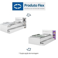 Cama Solteiro Baú Jade Yescasa: Otimize Seu Quarto! - imagem 2