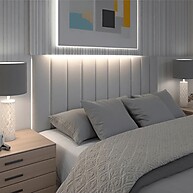 Cabeceira Casal Autocolante: Renove Seu Quarto! - imagem 2