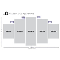 Quadros Decorativos Arvore da Vida Botânico - Estilo Moderno para Sala e Quarto - imagem 4