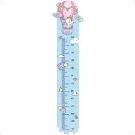 Régua de Crescimento Unicórnio Infantil - Adesivo Lavável e Seguro para Quartos de Bebê e Crianças - imagem 2