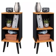 Mesa de Cabeceira Charme 61x30x30cm - Moderna, Versátil e Ecológica para Quartos Pequenos - imagem 5