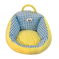 Almofada Infantil Decorativa Azul L - Conforto Macio e Estilo para Sofás e Quartos - imagem 2