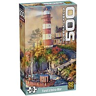 Quebra Cabeça 500 Peças Farol à Beira Mar – Arte & Relaxamento - imagem 1