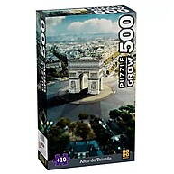 Quebra-Cabeça Arco do Triunfo 500 Peças: Paris na Sua Casa! - imagem 1