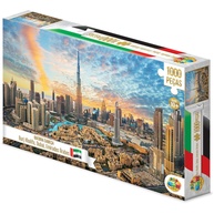 Quebra-Cabeça Burj Khalifa 1000 Peças: Desafio e Dubai! - imagem 1