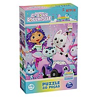 Quebra-Cabeça Gabby's Dollhouse: 30 Peças de Diversão! - imagem 1