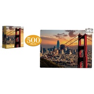 Quebra-Cabeça Golden Gate: 500 Peças de Diversão! - imagem 1