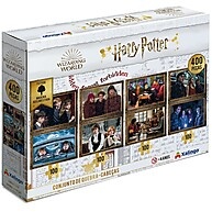 Quebra-Cabeça Harry Potter 400 Peças – Kit com 4 Cenas Mágicas - imagem 1