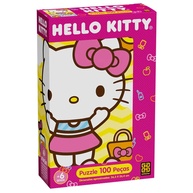 Quebra-Cabeça Hello Kitty 100 Peças: Diversão Garantida! - imagem 1