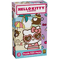 Quebra-Cabeça Hello Kitty 500 Peças: Diversão Garantida! - imagem 1
