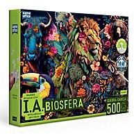 Quebra-Cabeça IA Biosfera 500 Peças – Diversão e Aprendizado - imagem 1