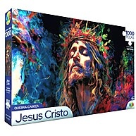 Quebra-Cabeça Jesus Cristo 1000 Peças – Obra de Arte em Pintura a Óleo - imagem 1