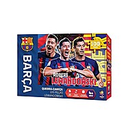 Quebra-Cabeça Lewandowski Barça: 100 Peças de Diversão! - imagem 1