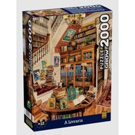 Quebra-Cabeça Livraria 2000 Peças: Desafie-se! - imagem 1