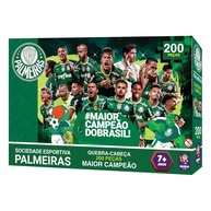 Quebra-Cabeça Palmeiras 200 Peças: Desafio Divertido! - imagem 1