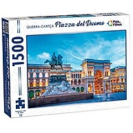 Quebra-Cabeça Piazza del Duomo 1500 Peças – Arte Italiana em Cada Peça - imagem 1