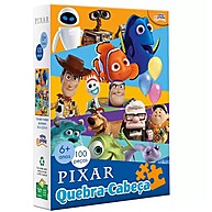Quebra-Cabeça Pixar 100 Peças: Diversão Garantida! - imagem 1