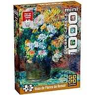 Quebra-Cabeça Renoir: 1000 Peças Mini Grow - imagem 1