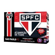 Quebra-Cabeça São Paulo: 200 Peças do Brasão Tricolor - imagem 1