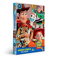 Quebra-Cabeça Toy Story 4 100 Peças: Diversão e Aprendizado! - imagem 1
