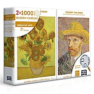 Quebra-Cabeça Van Gogh 1000 Peças: Arte e Relaxamento - imagem 1