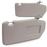 Par Quebra Sol Uno Fiorino 2011-2021 Cinza Claro com Espelho e Bolsa - Newtec - imagem 5