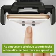 Suporte Veicular Universal 360°: Fixação Premium para Celular no Painel - Anti-Queda e Giratório - imagem 5