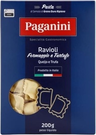 Macarrão Paganini Ravioli Queijo Trufas 200gr - imagem 2
