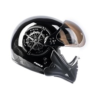 Capacete Aberto Peels F-21 North Preto/Grafite com Queixeira Removível - Segurança e Estilo para Sua Moto - imagem 4
